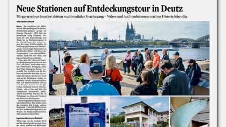 Jubiläumsführung Discovery Deutz im KSTA_Mai2025